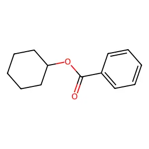 Cyclohexyl benzoate structure