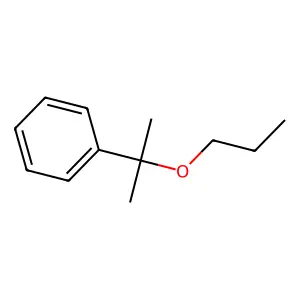 (1-METHYL-1-PROPOXYETHYL)BENZENE structure