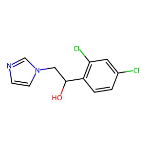 1-(2,4-dichlorophenyl)-2-imidazol-1-ylethanol structure
