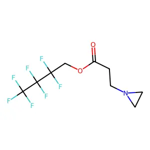 Compound C9H10F7NO2 structure