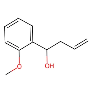 1-(2-methoxyphenyl)but-3-en-1-ol structure