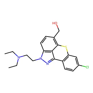 Compound C20H22ClN3OS structure