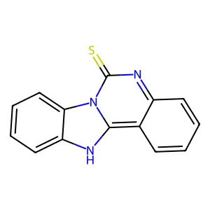 12H-benzimidazolo[1,2-c]quinazoline-6-thione structure
