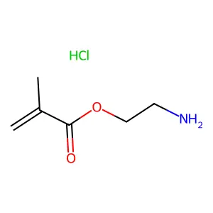 2-Aminoethyl methacrylate hydrochloride structure