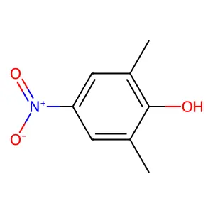 2,6-DIMETHYL-4-NITROPHENOL structure
