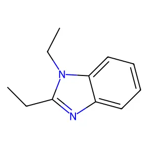 1,2-diethyl-1H-1,3-benzodiazole structure