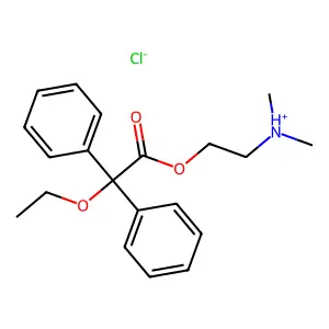 Dimenoxadol hydrochloride structure