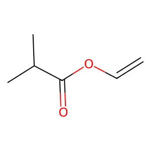 Vinyl isobutyrate structure