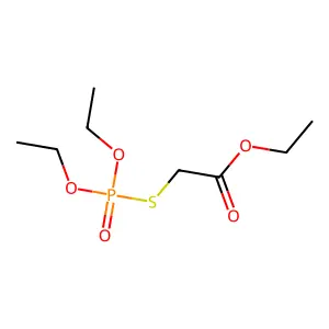 ethyl 2-diethoxyphosphorylsulfanylacetate structure