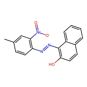 1-[(4-methyl-2-nitrophenyl)diazenyl]naphthalen-2-ol structure