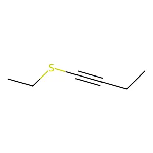 1-ethylsulfanylbut-1-yne structure