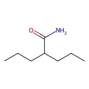 Valpromide structure