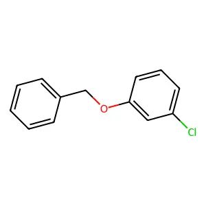 Benzyl 3-chlorophenyl ether structure