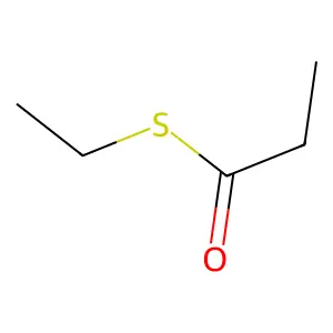 S-ethyl propanethioate structure