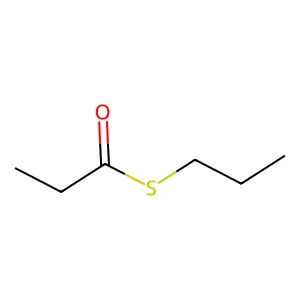 S-Propyl propanethioate structure
