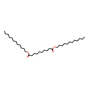 Didodecyl sebacate structure