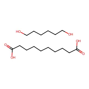 decanedioic acidhexane-1,6-diol structure