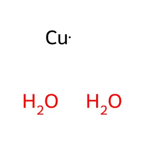 Copper, diaqua- structure