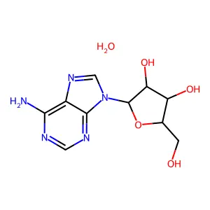 Compound C10H15N5O5 structure