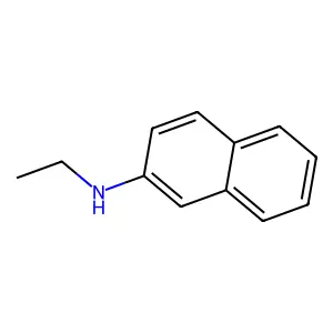 Ethyl(2-naphthyl)amine structure