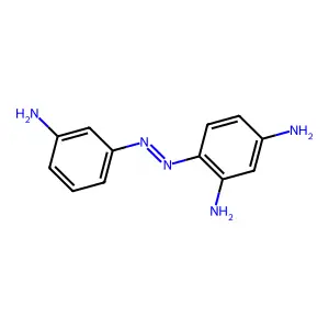 2,3',4-Triaminoazobenzene structure