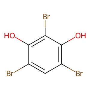 Compound C6H3Br3O2 structure