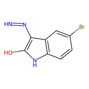 Compound C8H6BrN3O structure