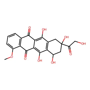 Doxorubicinone structure