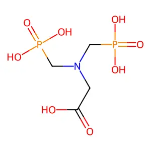Compound C4H11NO8P2 structure