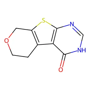 11-oxa-8-thia-4,6-diazatricyclo[7.4.0.02,7]trideca-1(9),2(7),5-trien-3-one structure