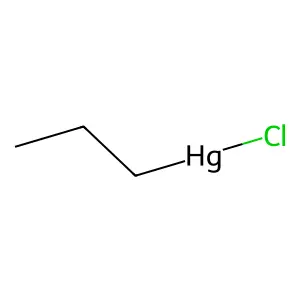 Chloropropylmercury structure
