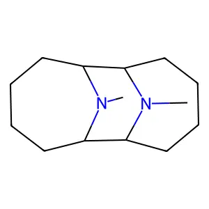 13,14-dimethyl-13,14-diazatricyclo[6.4.1.12,7]tetradecane structure