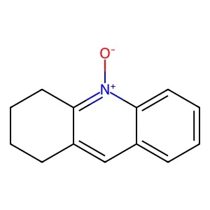 1,2,3,4-Tetrahydroacridine 10-oxide structure