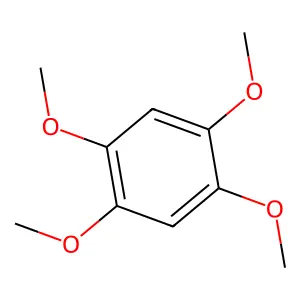 1,2,4,5-Tetramethoxybenzene structure