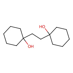 1,1'-Ethylenedicyclohexanol structure