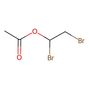 1,2-DIBROMOETHYL ACETATE structure
