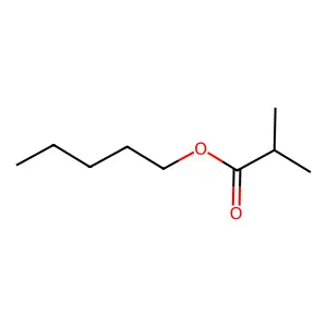 Amyl isobutyrate structure