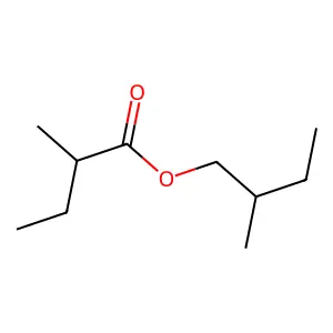 2-METHYLBUTYL 2-METHYLBUTYRATE structure