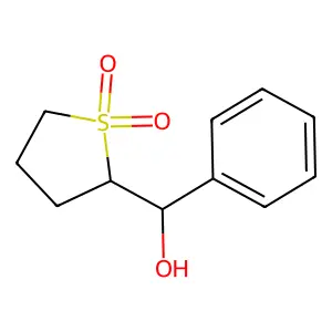 (1,1-dioxothiolan-2-yl)-phenylmethanol structure