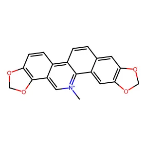 Compound C20H14NO4+ structure
