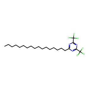 Compound C22H35Cl6N3 structure
