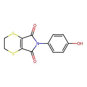 Compound C12H9NO3S2 structure