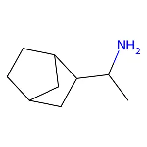 1-(2-bicyclo[2.2.1]heptanyl)ethanamine structure