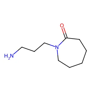 1-(3-aminopropyl)azepan-2-one structure