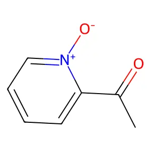 1-(1-oxidopyridin-1-ium-2-yl)ethanone structure