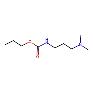 propyl N-[3-(dimethylamino)propyl]carbamate structure