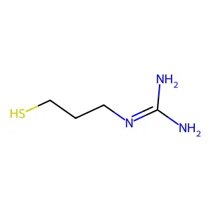 Guanidine, (3-mercaptopropyl)- structure