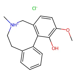 APOGALANTHAMINE, METHYL-, HYDROCHLORIDE structure