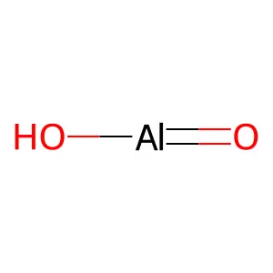 Aluminium hydroxide oxide structure