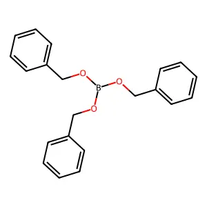 Tribenzyl borate structure